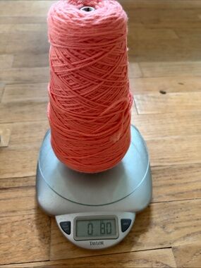 16.8 oz of Jagger Spun Maine Line 4/8 Terra Cotta